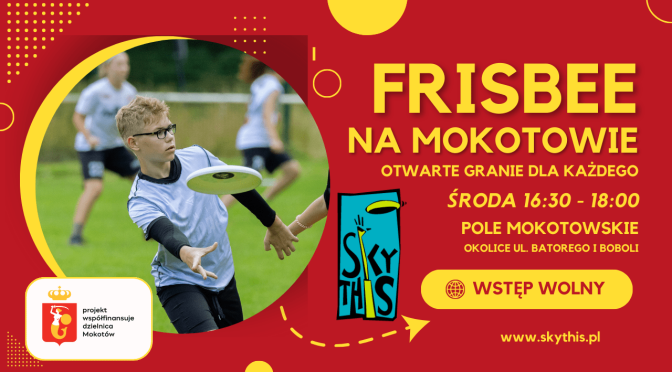 Frisbee na Mokotowie - otwarte granie