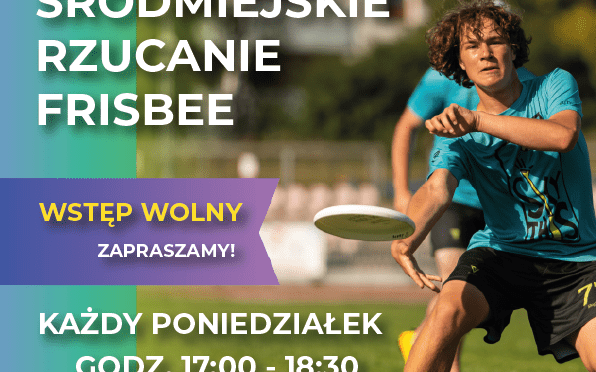 Frisbee w Śródmieściu - otwarte zajęcia dla każdego